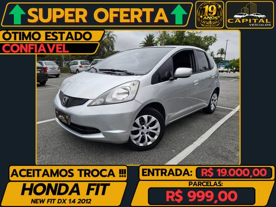HONDA FIT 1.4 DX 16V FLEX 4P MANUAL